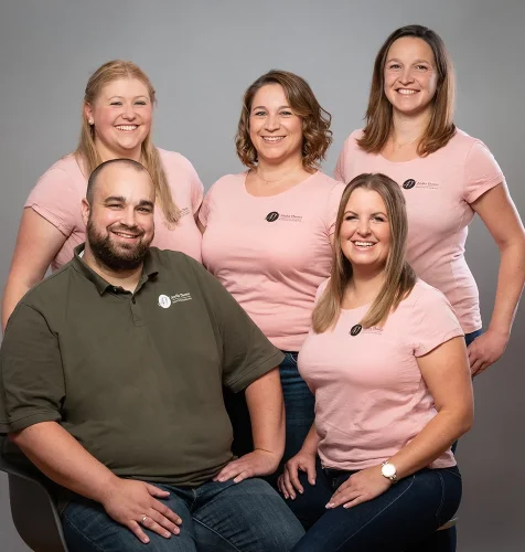 Das Team der Physiotherapiepraxis Thoms in Lendersdorf freut sich auf neue Kollegen.